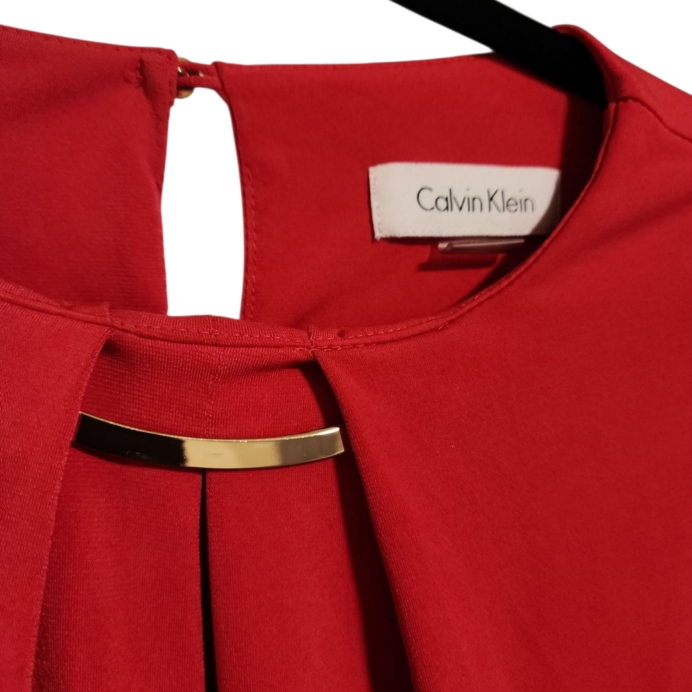 Women's Calvin Klein Top in Rose Pink size XS - Picture 2 of 4